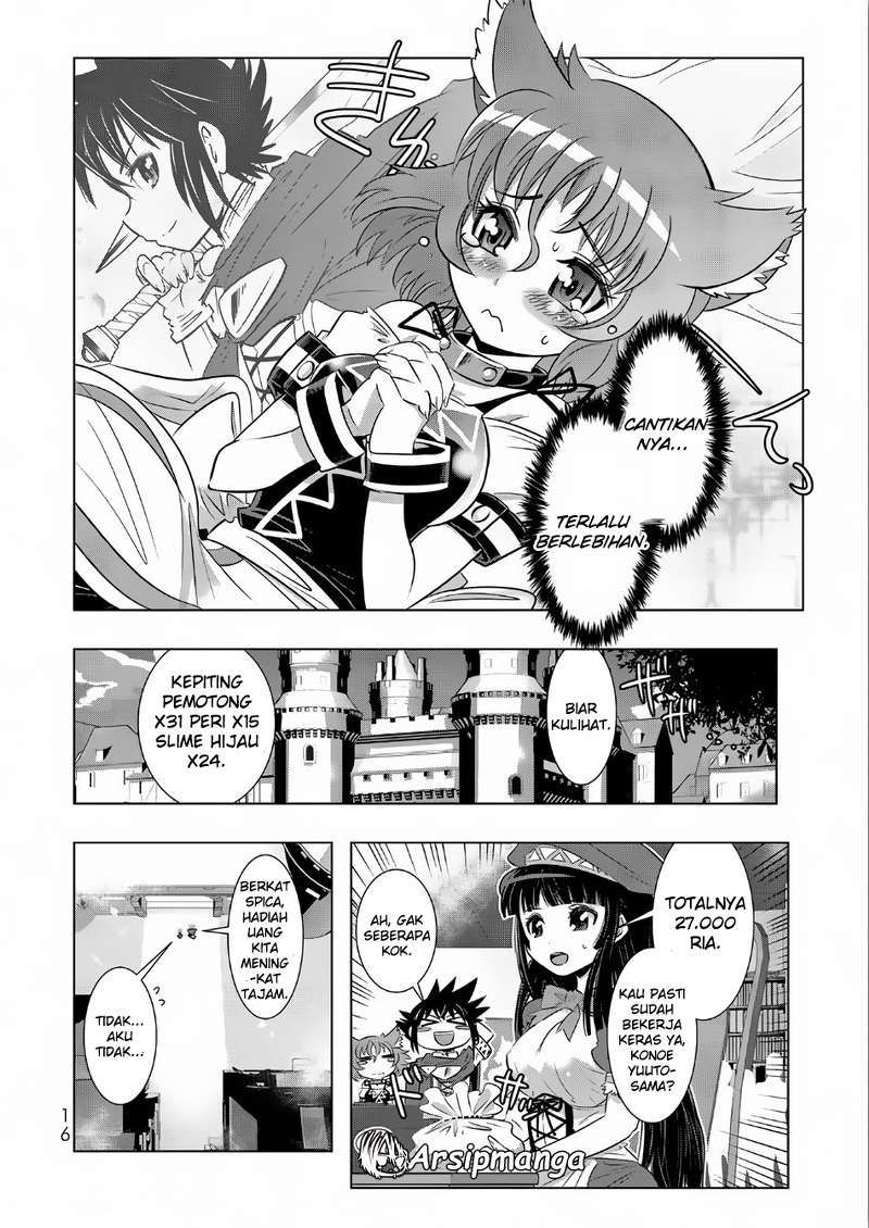 Isekai Shihai no Skill Taker: Zero kara Hajimeru Dorei Harem Chapter 09 Gambar 16